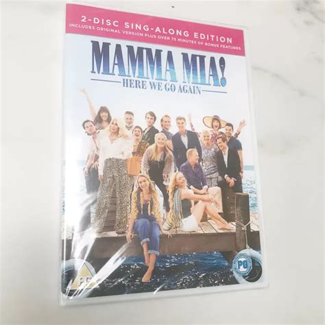 Mamma Mia Here We Go Again Disc Sing Along Edition Dvd Neu