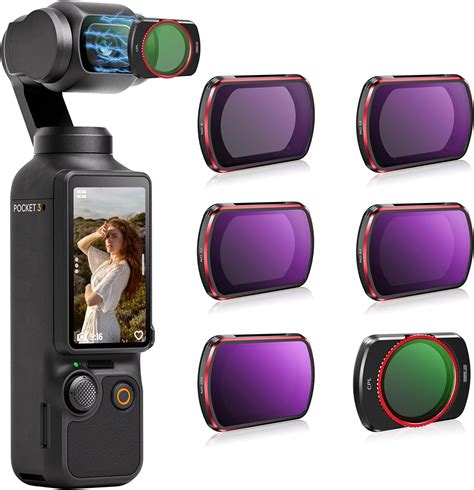 Filtros Magn Ticos Startrc Para Dji Osmo Pocket Unidades Cpl Nd