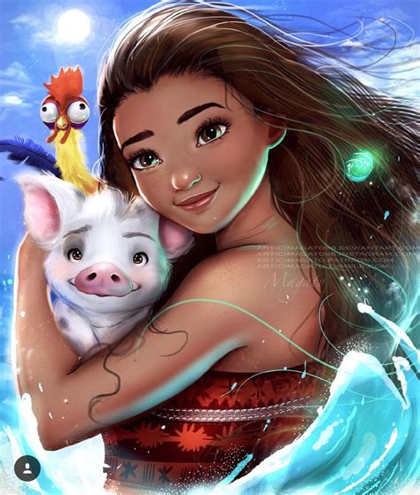 Princesa Moana De Disney Disney Princess List Moana Disney Princess ...