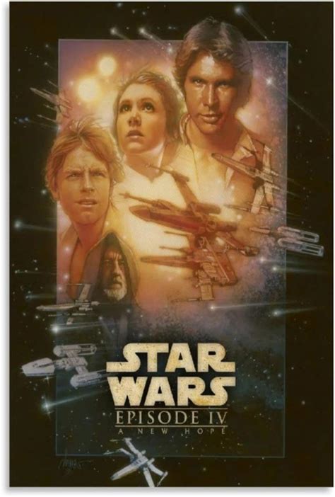 Amazon De Sttye Star Wars Filmposter Star Wars Episode Iv Eine Neue