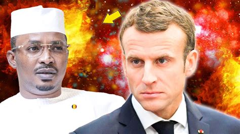 Mahamat Idriss Déby Aux Africains Je Ne Suis Pas Le Pantin de Macron