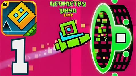 Geometry Dash Lite Level 1 STEREO MADNESS Gameplay Walkthrough