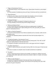 Understanding Intermolecular Forces in Chemistry | Course Hero