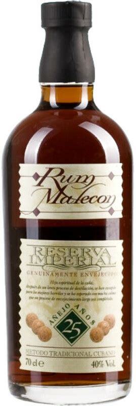 Ром Malecon Reserva Imperial Anejo 25 Anos 0 7 л купить от