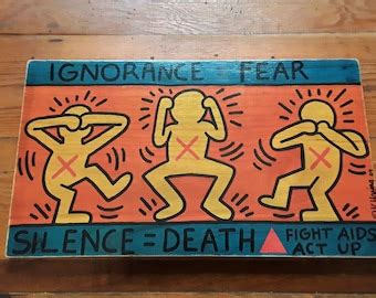 Keith Haring Print Gay Graffiti Gift For Birthday Etsy