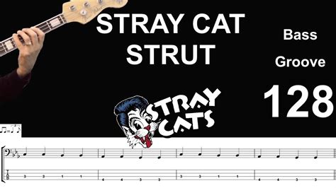 Stray Cat Strut Stray Cats How To Play Bass Groove Cover With Score