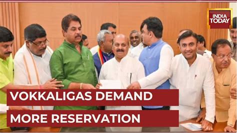 Vokkaliga Legislators Want Karnataka CM To Hike Reservation For Their