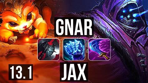 Gnar Vs Jax Top 1100 Games 14m Mastery 627 Kr Master 131