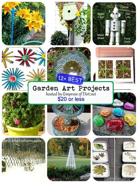 Creative Recycled Garden Art Projects Garden Art Projects