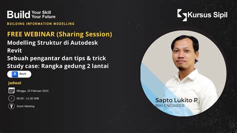 FREE WEBINAR Modelling Struktur Di Autodesk Revit Pengantar Tips