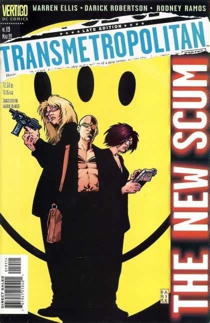 Transmetropolitan Covers