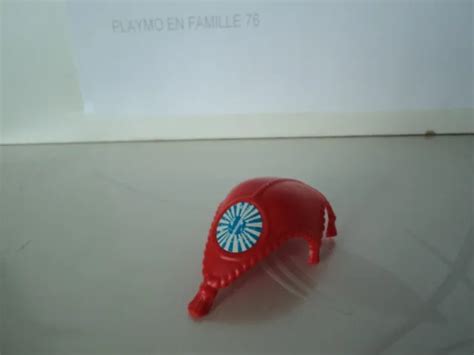 PLAYMOBIL VINTAGE CIRQUE coiffe rouge éléphant grand format du set 3519