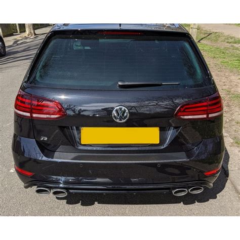 Rear Bumper Protector For VW Golf MK 7 Estate From 2017 Onwards