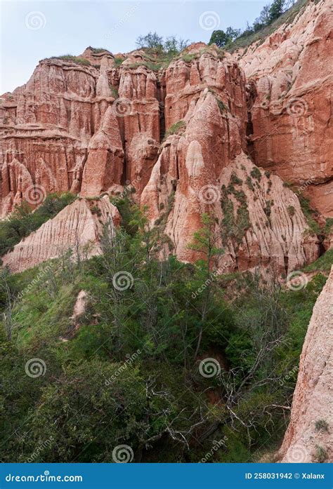 Red Ravine In Romania Landscape Stock Photo Image Of Outdoors