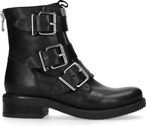 Sacha Dames Biker Boots Met Gespen En Ritsen Maat 41 Bol