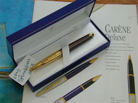 Waterman Carene Deluxe Fountain Pen Amethyst Bronze