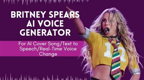 Free Britney Spears AI Voice Generator