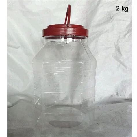 Plastic 2 Kg PET Cookies Storage Jar At Rs 3 Piece In Bongoan ID