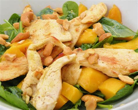 Salade Poulet Mangue Missvdc