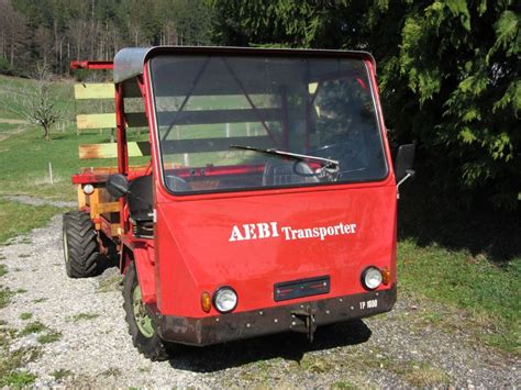 Transporter Aebi Tp Mit Br Cke Kaufen Auf Ricardo