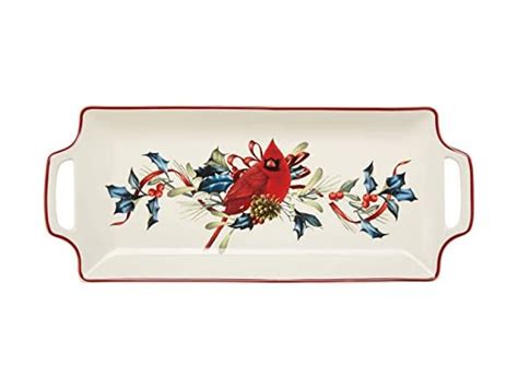 Lenox Winter Greetings Hors D Oeuvre Tray