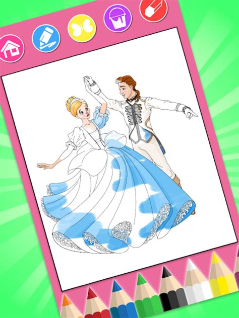 Android 용 Princess Colouring for Kids 3 APK 다운로드