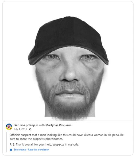 Yet Another Creepy Police Sketch Runcannyvalley