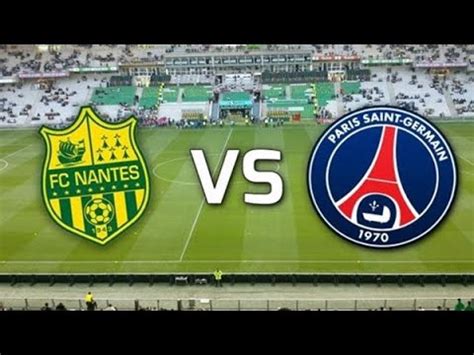 PSG Vs Nantes France Live Match Today 2022 2023 YouTube