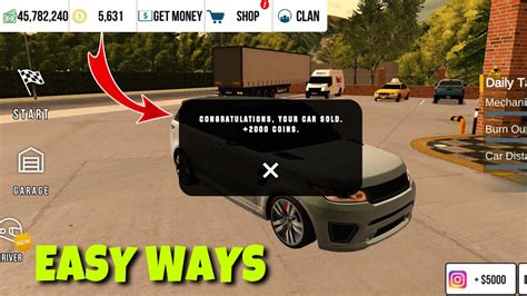 Easy Ways Earn Coins Car Parking Multiplayer New Update YouTube