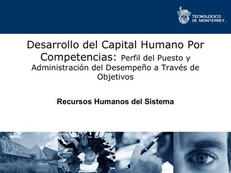 Perfiles de Puesto por Competencias y Administración del