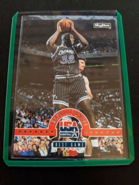 Shaquille O Neal 1994 Skybox USA Basketball Card 69 Dream Team II Rare