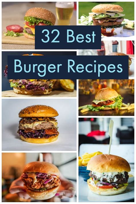 32 Best Burger Recipes- Celebrate Memorial Day In Style – The Bossy Kitchen