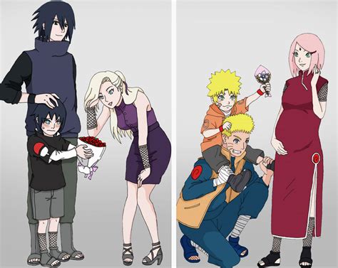 Mother's Day . NaruSaku and SasuIno by Rael-chan89 on DeviantArt
