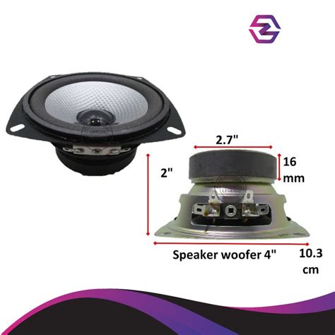 Jual Speaker Woofer Inch Shopee Indonesia