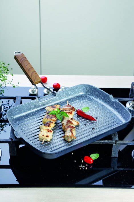 Grill tava 34x24 cm s preklopnom ručkom Tognana 1 kom Akcija