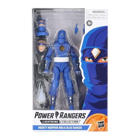 Power Rangers Lightning Collection Ninja Black And Ninja Blue Rangers