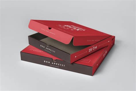 60 Honest Pizza Box PSD Mockup Templates Creatisimo