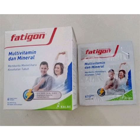 Jual N S Y Fatigon Kaplet Multivitamin Dan Mineral Shopee Indonesia