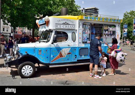 Traditional Mobile Rolls Royce Mr Whippy Ice Cream Van In Bristol City