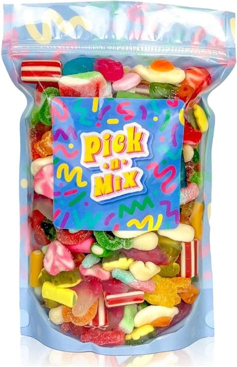 1kg Pick And Mix Sweets Classic Retro Candy Selection More Than 20 Different Sweets Amazon