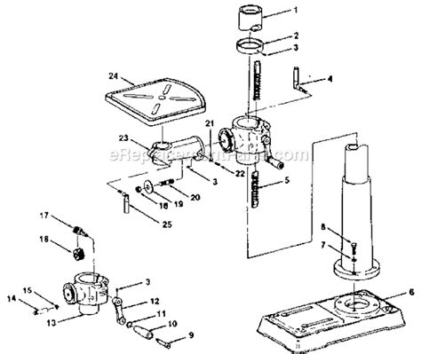 Craftsman 17 Inch Heavy Duty Floor Model Drill Press 113213873