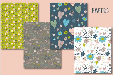 The Poppymoon Paper Mega Bundle By TheHungryJPEG TheHungryJPEG