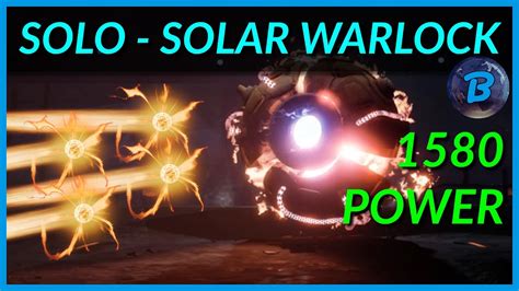 SOLO Warden Of Nothing 1580 Power Grandmaster Nightfall Platinum