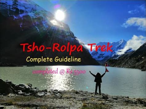 Trek To Tsho Rolpa Lake Dolakha Biggest Glacial Lake Of Nepal Youtube