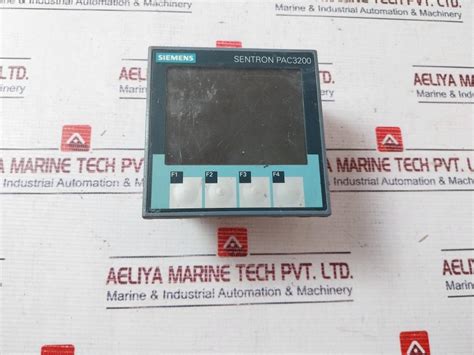 Siemens Sentron Pac Power Meter Aeliya Marine