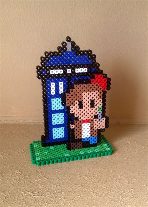 Dr Who Inspired 8 Bit 3d Perler Set Etsy