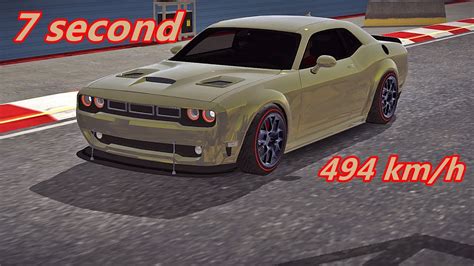 DODGE CHALLENGER 1695HP GEARBOX SETTING CAR PARKING MULTIPLAYER