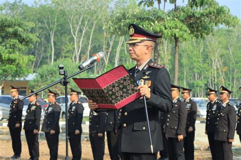 Kapolres Tulang Bawang Barat Pimpin Peringatan Hari Sumpah Pemuda Ke 95