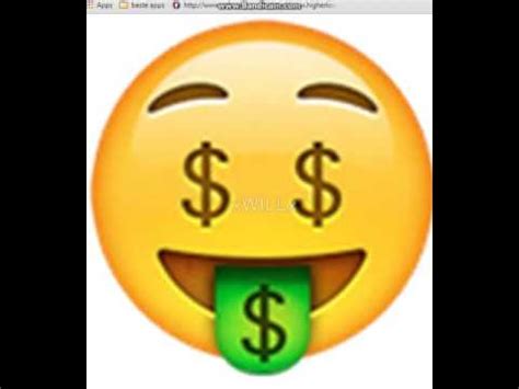 no money emoji version "emoji boy" - YouTube