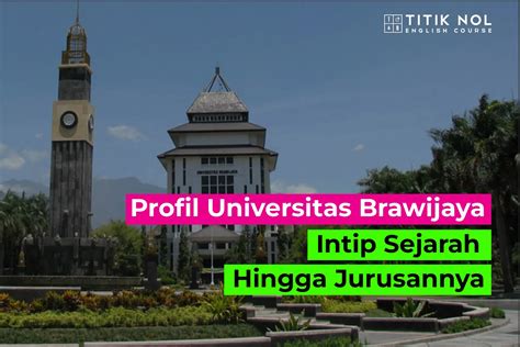 profil universitas brawijaya intip sejarah hingga jurusannya